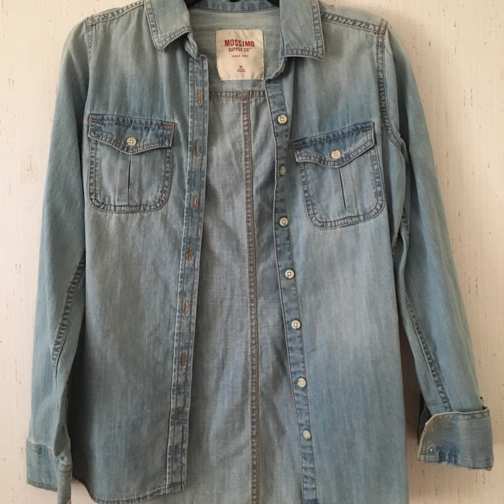 Denim Button